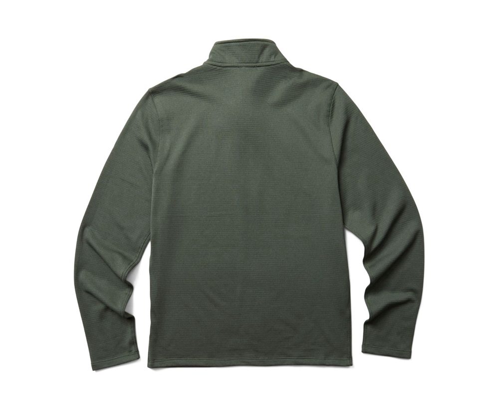 Pulôver Homem - Merrell Terrain Geotex 1/4 Zip - Cinzentas - QUV821435